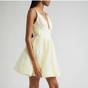 Zimmermann Pleated Linen & Silk Minidress (NWT)